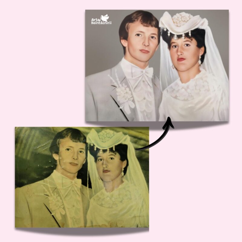 RESTAURARE FOTOGRAFII VECHI - Arta Reîntâlnirii